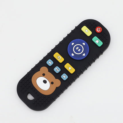 Silicone Baby Teething Remote Control Toy Soft Chew Teether for Infants