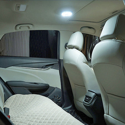 USB Rechargeable Magnetic LED Dome Light for Car Interior Reading