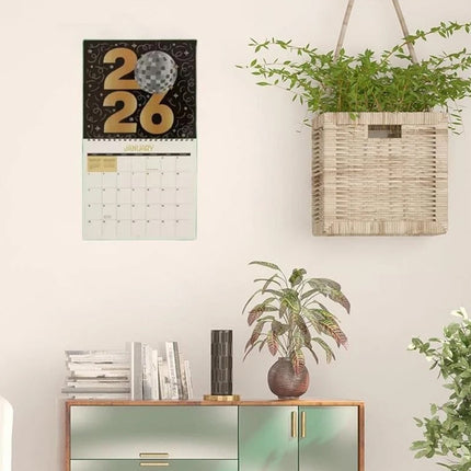 2026 Diamond Painting Calendar Kit – DIY Wall Art with 12 Months
