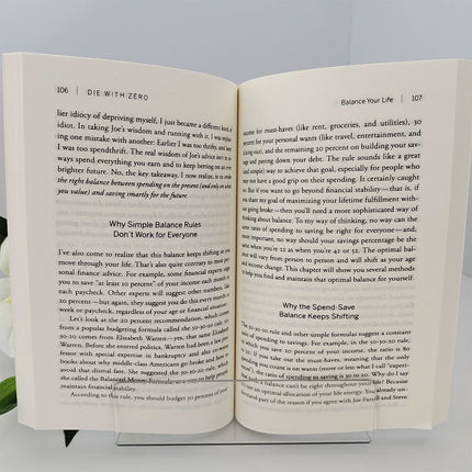 Die with Zero English Version How to Spend Money Without Regret Life Book