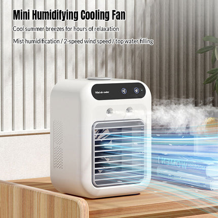 Portable Personal Air Conditioner Cool Mist Fan for Bedroom & Camping