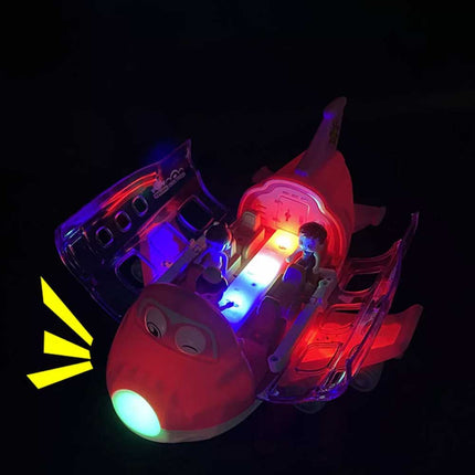 360° Rotating Electric Toy Plane with Sound & Light for Boys Xmas
