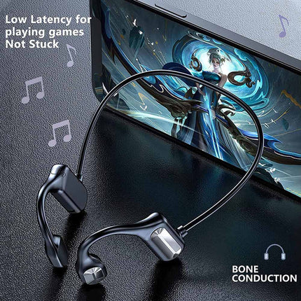 Bluetooth Bone Conduction Headphones Wireless Sport Earphones Waterproof