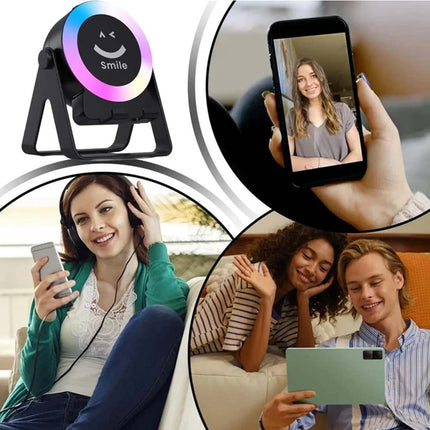 4 in 1 Wireless Induction Bluetooth Speaker Rechargeable Bracket Speaker