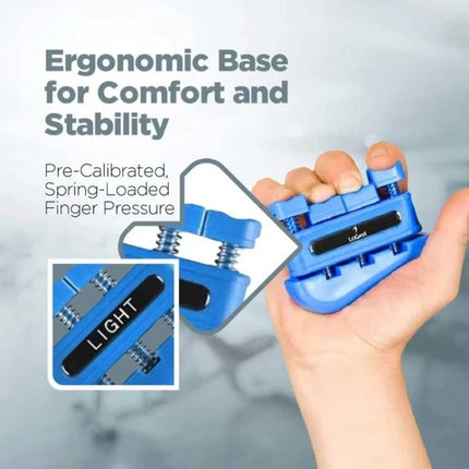 4pcs Finger Strengthener 3LB 7LB 11LB 14LB - Forearm & Hand Exerciser