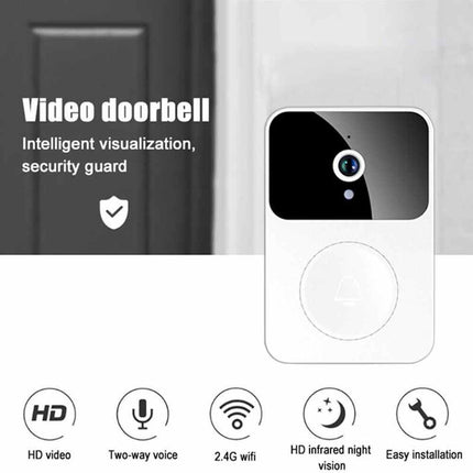 WiFi Video Doorbell Camera Wireless Smart Intercom Phone Security Door Bell