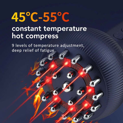 Electric Body Massage Brush Lymphatic Drainage Microcurrent Meridian Machine