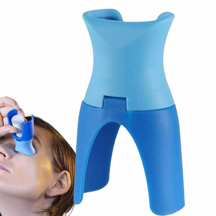 Portable Eyedrop Dispenser Bottle – Reusable Eye Drop Applicator Aid