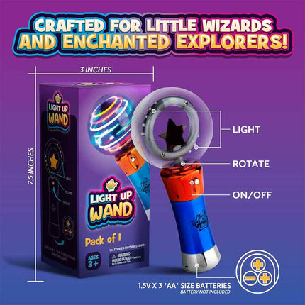 Musical Light Up Wand for Autism – Sensory Toy with Lights