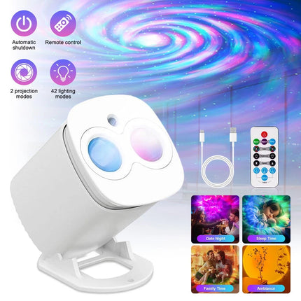 Smart Nebula Galaxy Projector Starry LED Lamp Night Light for Ceiling Wall