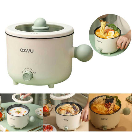 Small Electric Cooker Boiling Stewing Pot Portable Travel Dormitory Kitchen