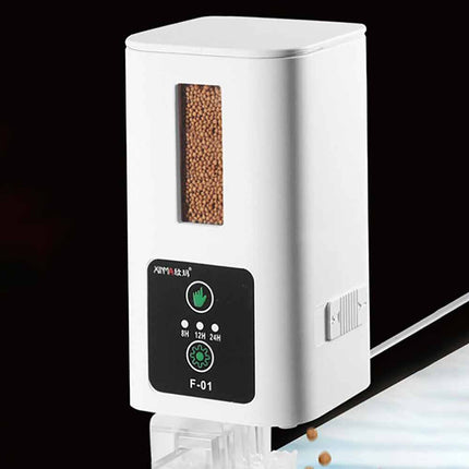Automatic Fish Feeder with Timer, Large Capacity for Aquarium Use