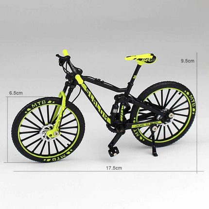 Mini 1 10 Diecast Metal Mountain Bike Finger Bicycle Racing Toy