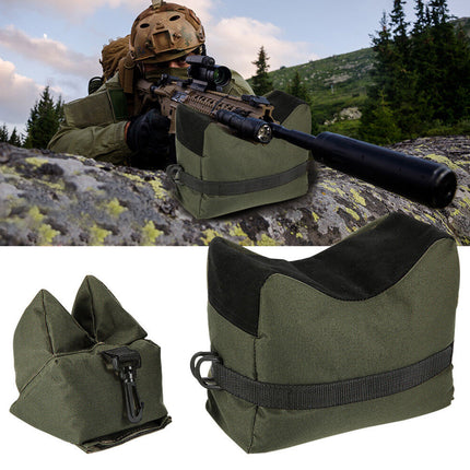 Tactical Shooting Sand Bag Set Rifle Gun Rest Stand Hunting Range Pack