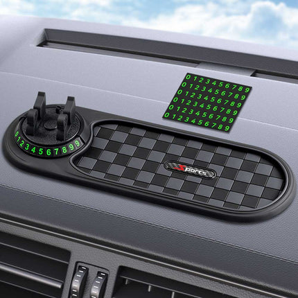 Car Anti-Slip Mat Dashboard Pad with Rotatable Phone GPS Bracket Mount