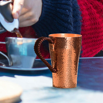 Copper Moscow Mule Cup 400ml for Hot & Cold Coffee Tea Drink Teaware