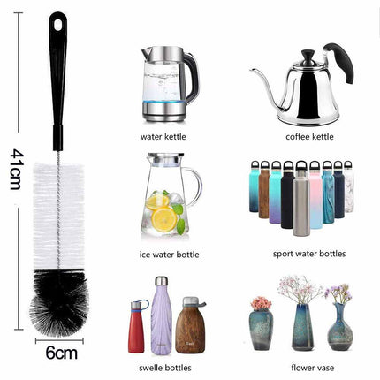 8Pcs Long Handle Cleaning Brush for Bottles & Cups, Kitchen Scrub Washer