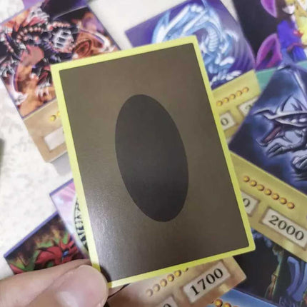100Pcs YUGI Anime Cards – Blue Eyes, Dark Magician, Exodia, Slifer