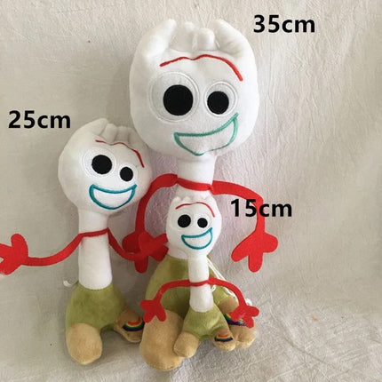 Toy Story Forky Plush 15 25 35cm Soft Stuffed Fox Doll Hug Toy Gift