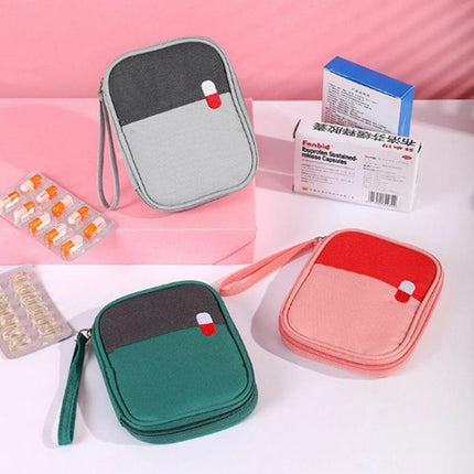 Portable Medical Storage Box Emergency Medicine Bag First Aid Organizer