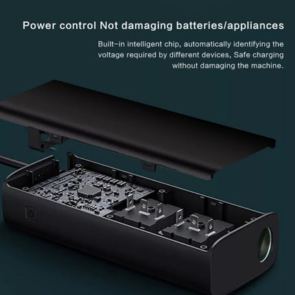 12V to 240V 200W Car Inverter 4 USB Ports AC Converter Vehicle Charger