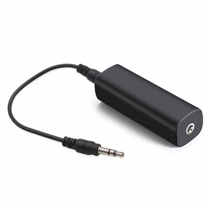 3.5mm AUX Ground Loop Noise Filter Isolator for Car Home Audio System