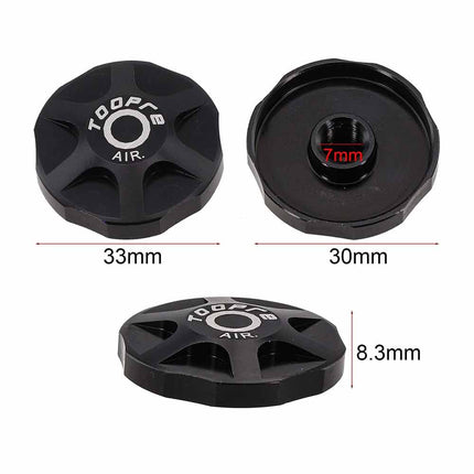 3 Colors Universal MTB Front Fork Air Cap Cover Valve for Bicycle