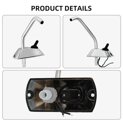 12V Electric Water Pump Faucet Tap Switch for Boat Caravan Motorhome RV