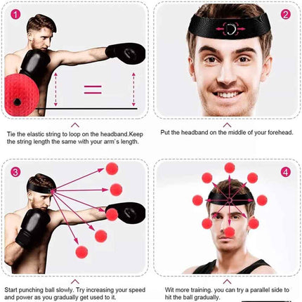 Reflex Ball 2-Pack on String – Enhance Hand-Eye Coordination & Reaction