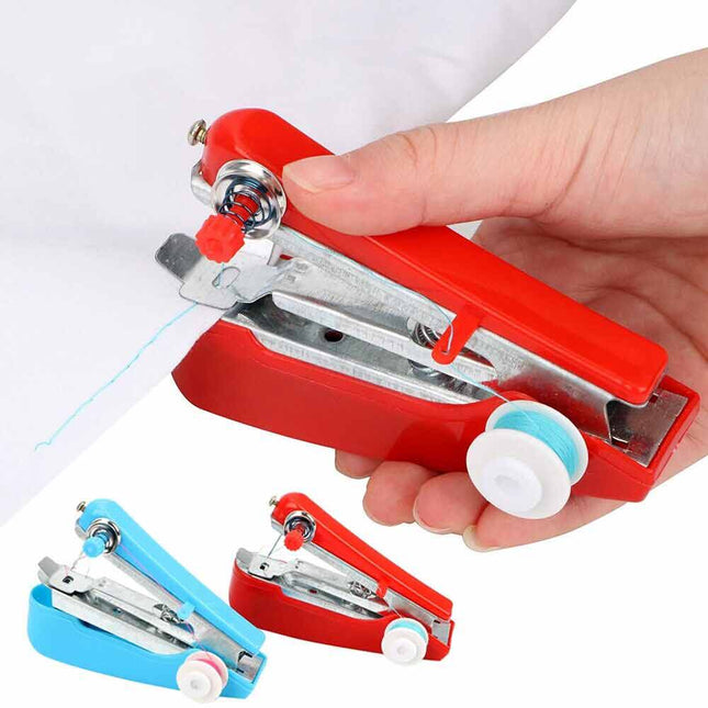 Cordless Handheld Sewing Machine Mini Portable Stitcher for Home Clothes