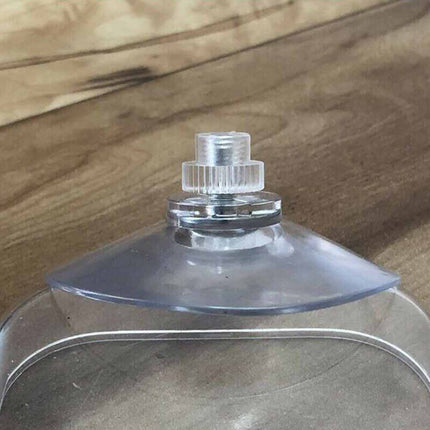 10PCS Strong Suction Cups M4 Screw Rod Knurled Hook Clear Glass Kitchen
