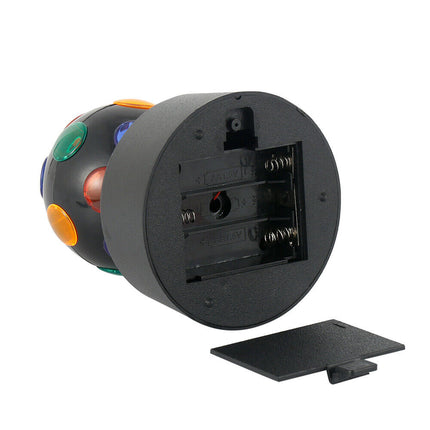 LED Disco Ball Light, Battery-Powered Party DJ Club Stage Lamp