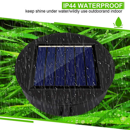 Solar Lights Replacement Top with LED Bulbs, 1-4pcs for Lantern Lid