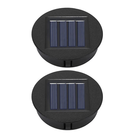 Solar Lights Replacement Top with LED Bulbs, 1-4pcs for Lantern Lid