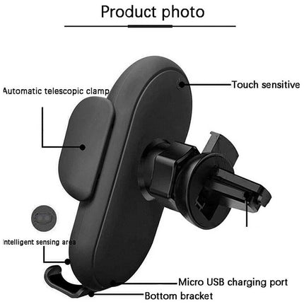 Smart Sensor Car Wireless Charger S11 Air Vent Phone Holder Fast Charger