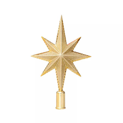 Christmas Tree Star Topper, Home Tree Top Star Ornament Xmas Decor