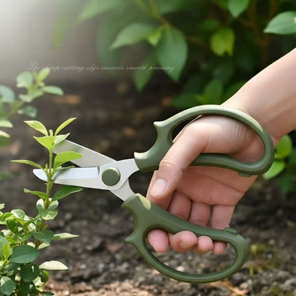 Garden Scissors & Floral Pruning Shears, Stainless Steel for Potted Plants