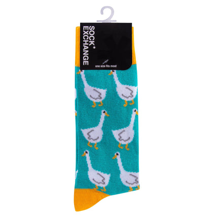 6 Pairs Fashion Novelty Funny Socks, One Size 5-13, Men & Women