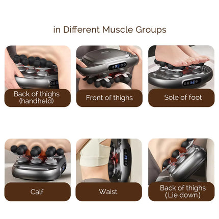 22-Head Body Massage Gun, High-Frequency Vibration Fascia Muscle Massager AU