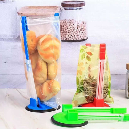 3x Baggy Rack Holder Stand for Food Prep, Freezer & Ziplock Bags