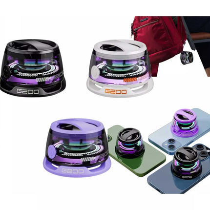 Magnetic Stand Bluetooth Speaker with Multifunctional Audio Design