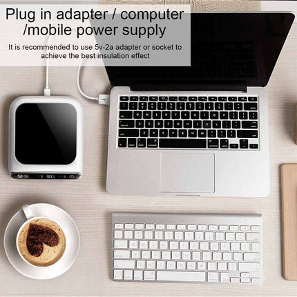 USB Coffee Mug Warmer Smart Heating Plate Tea Milk Cup Heater Pad Office
