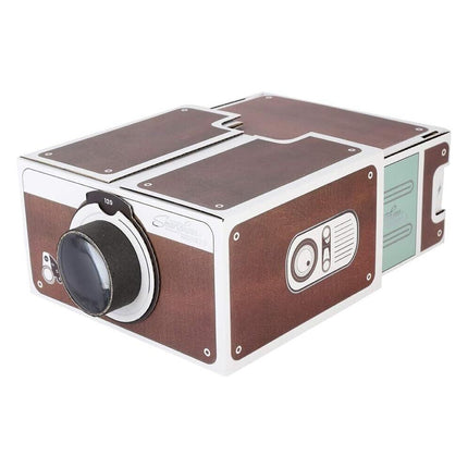 Portable DIY Mobile Phone Projector Amplifier for Home Cinema