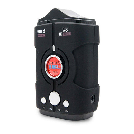360 Degree Car Radar Detector Laser Speed Camera Full Band Voice Alarm