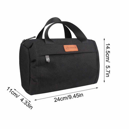 Large Black Smell Proof Pouch, Carbon Lined Odor Proof Stash Bag