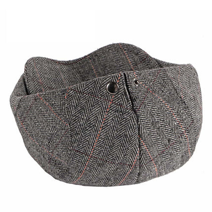 Classic Mens Newsboy Gatsby Ivy Cap, Cabbie Golf Driving Beret Beanie