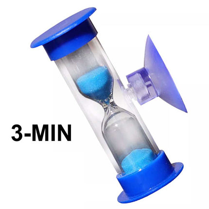 3 Min Shower Timer, Blue Sand, No Battery, Water Saver