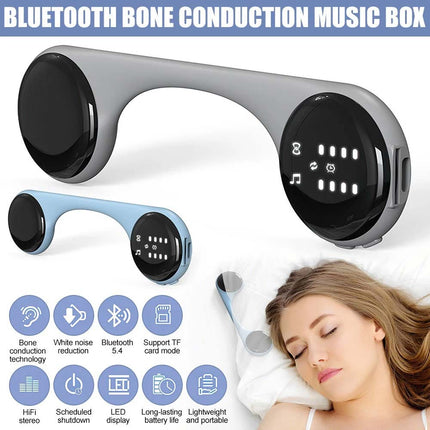 Under Pillow Sleep Speaker Bone Conduction Wireless Rechargeable 5.4