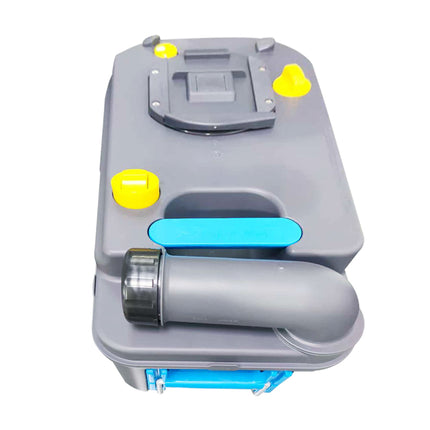 RV Caravan Toilet 3J-W5000 – Compact Hygienic Rotating Bowl, 17.2L Tank