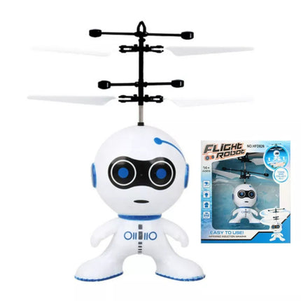 Hand-Sensing Induction Flying Robot Toy with Rechargeable Battery